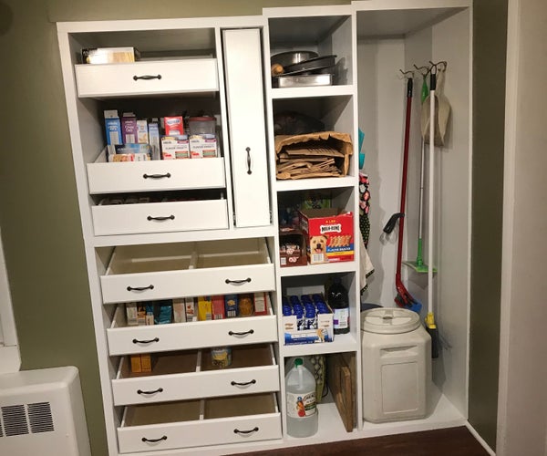 Open Kitchen Pantry