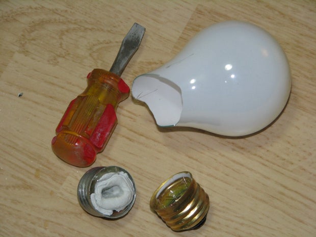 How To Remove A Broken Lightbulb 3 Steps Instructables How To Remove A Broken Lightbulb 3, How To Get A Broken Light Bulb Socket Out Of The Fixture