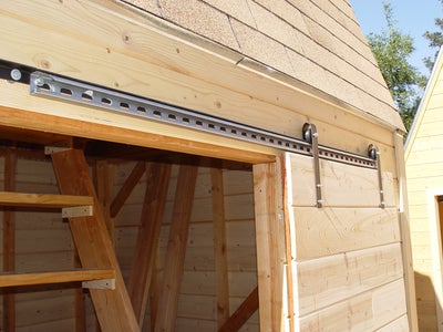 Make Sliding Barn Doors Using Skateboard Wheels 7 Steps With Pictures Instructables Make Sliding Barn Doors Using, Outdoor Sliding Door Hardware