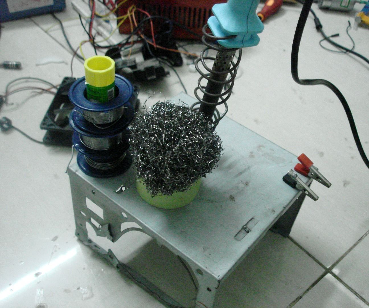DIY Soldering Station W/ Fume Extractor 7 Steps Instructables