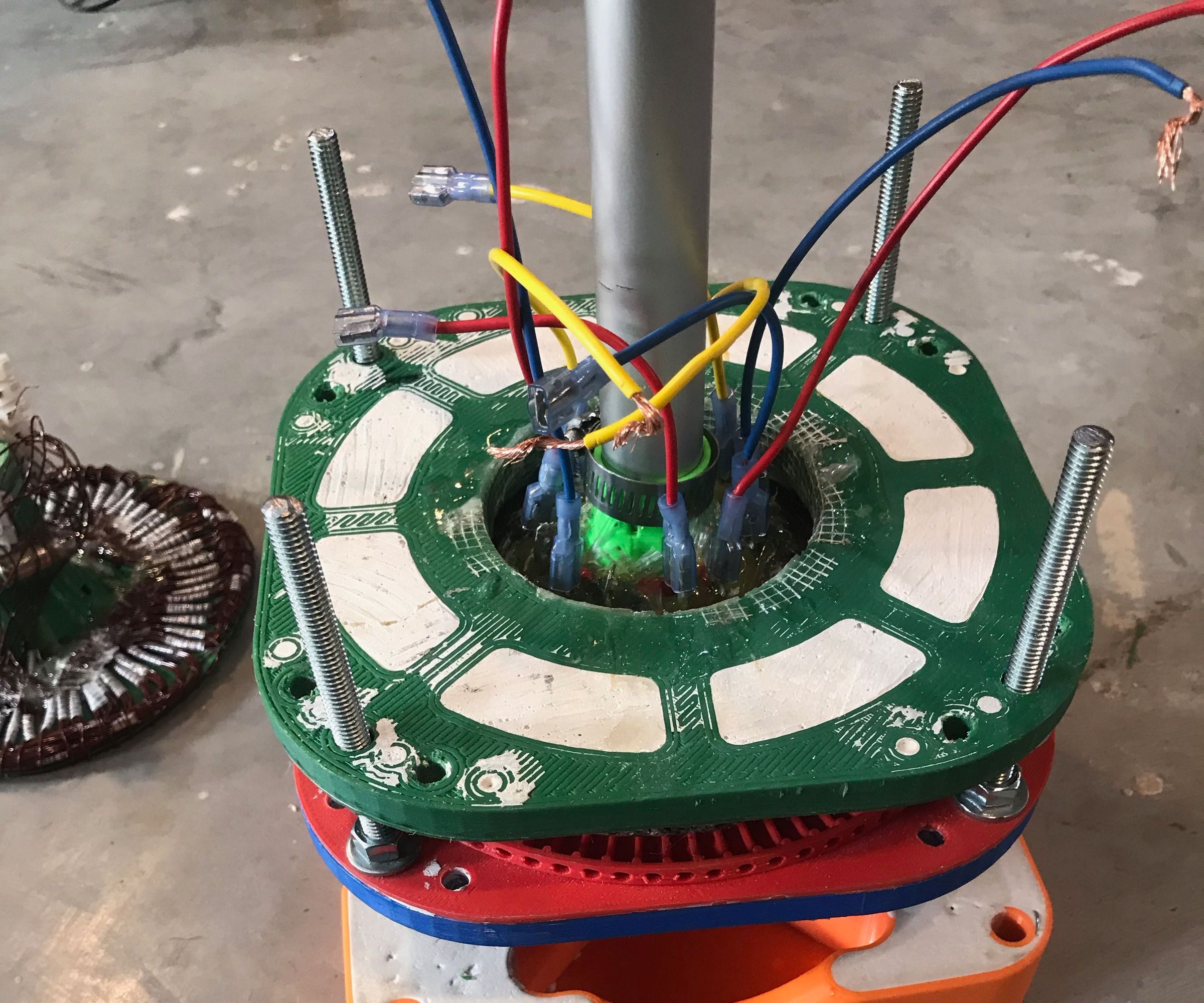 3d printed axial flux alternator and dynamometer DIY Project DIY Project Image
