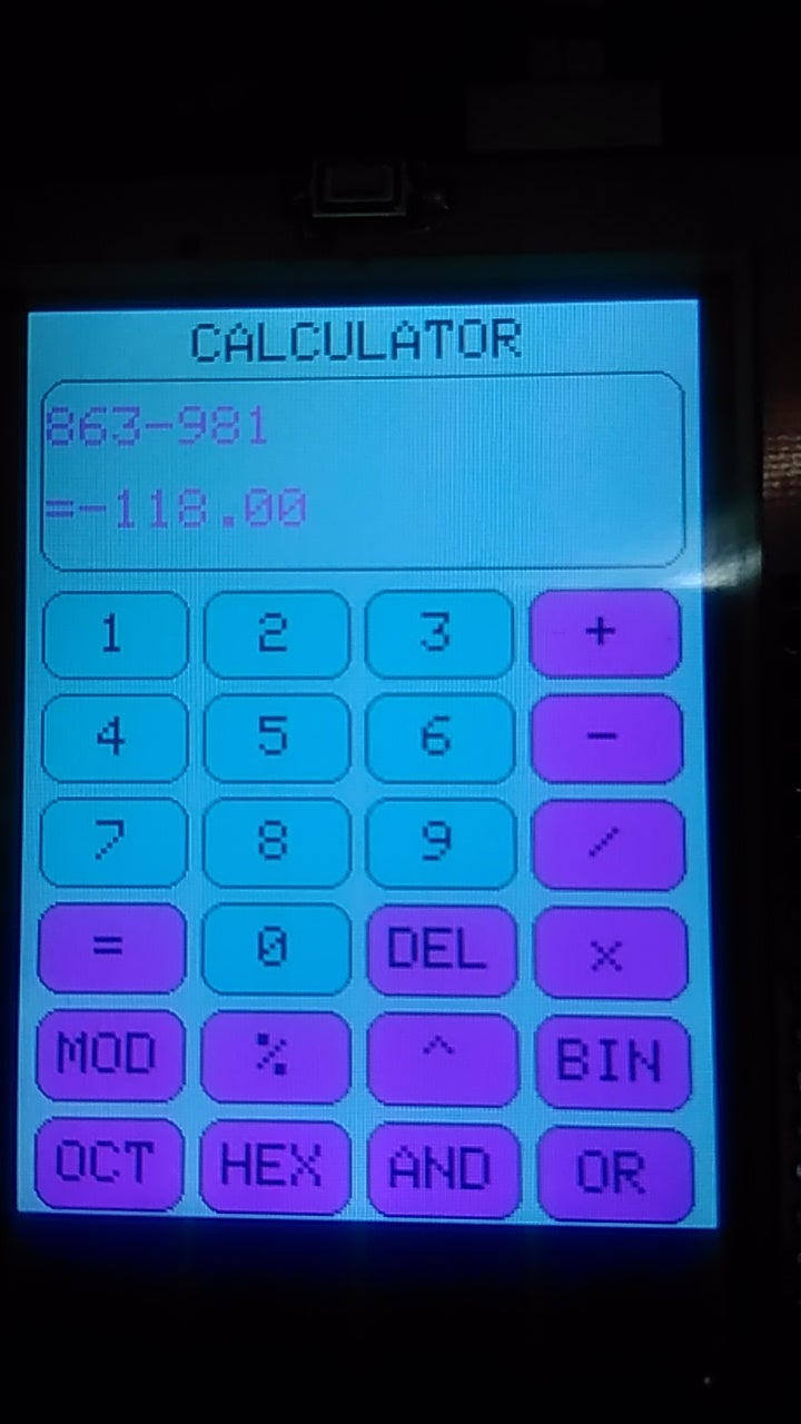 Graphical Calculator Using Arduino : 7 Steps - Instructables
