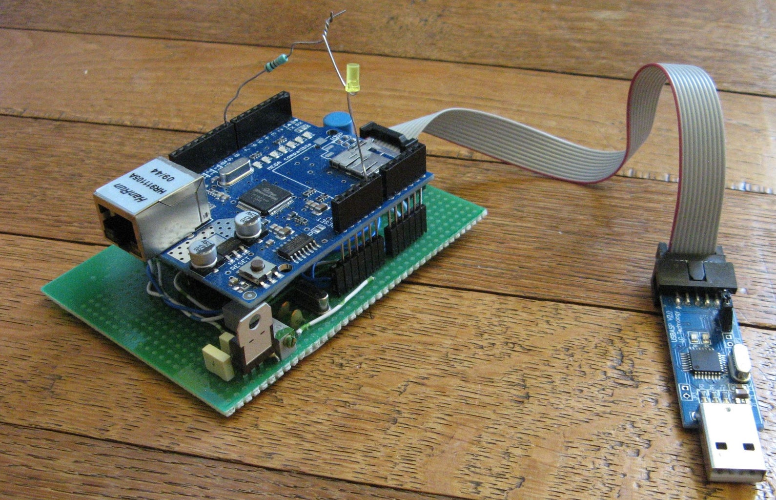 Arduino Atmega644/1284 Clone+ethernet Shield+advancedHMI+VB NET+MODBUS ...