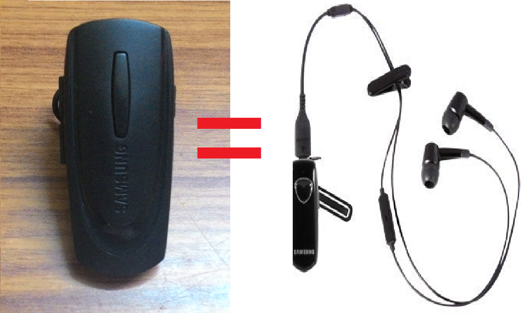 Wired Bluetooth Headset 