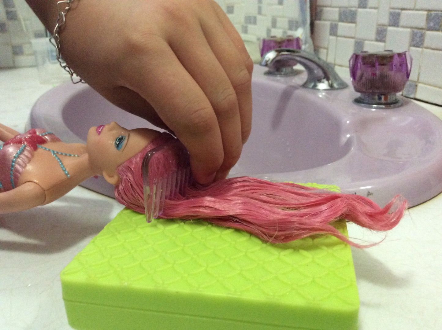 How to Repair Frizzy Barbie Doll Hair : 5 Steps - Instructables