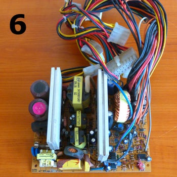 Initial Disassembly of the Power Supply