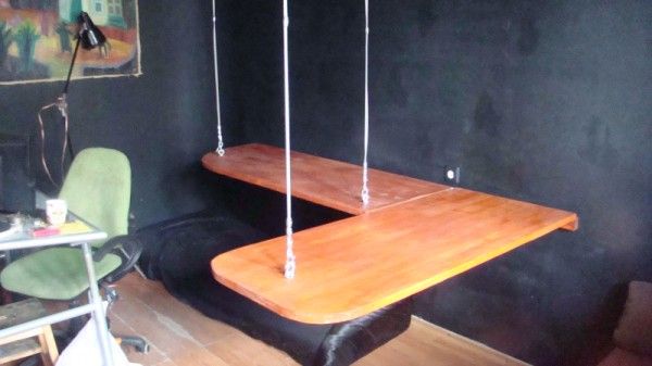 DIY guide for Folding Hanging Work-table with step-by-step instructions
