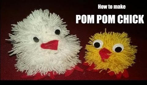 --   pom pom chick   -- DIY Project DIY Project Image