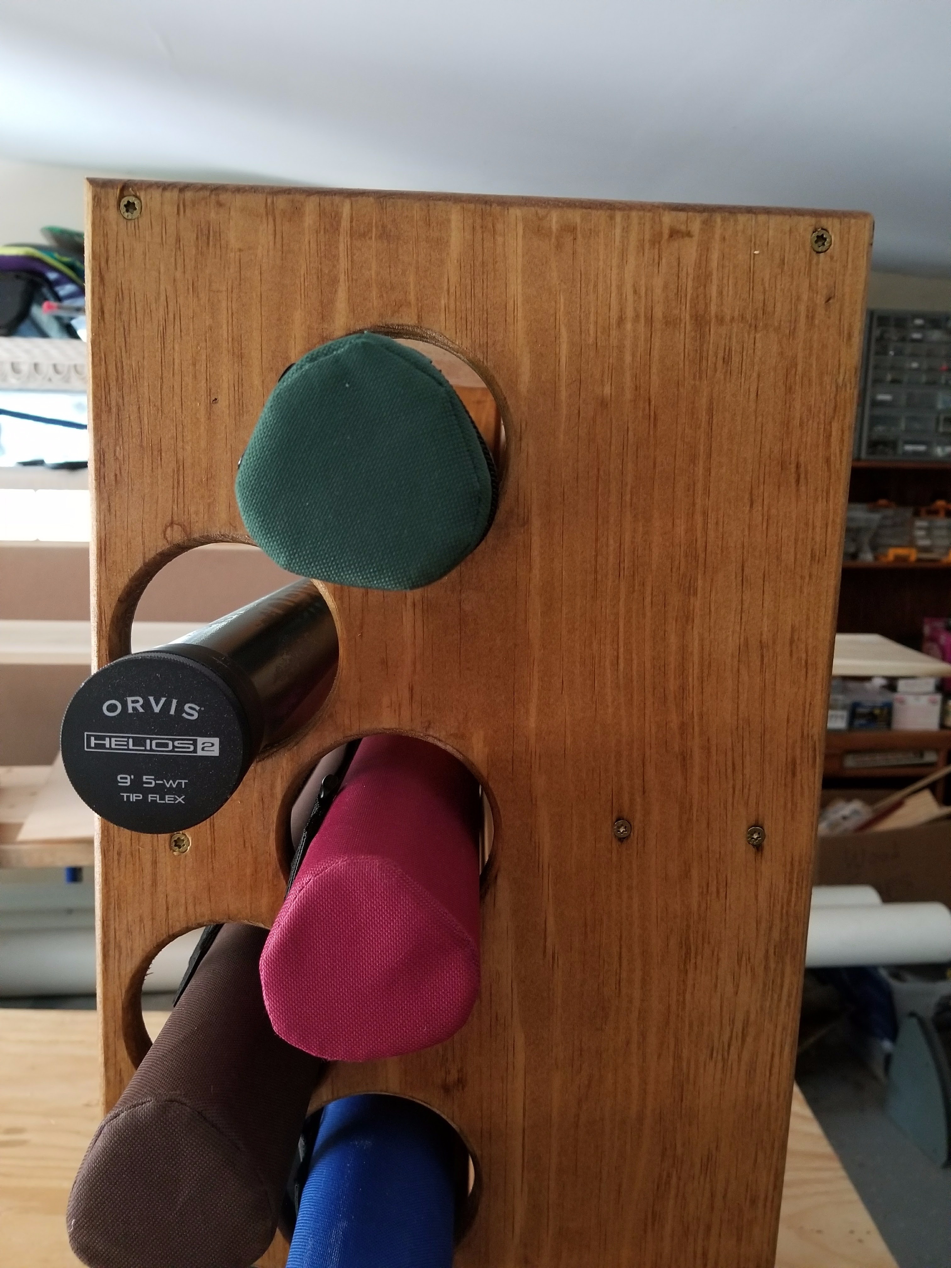 Fly Rod and Reel Storage Shelf 9 Steps (with Pictures) Instructables