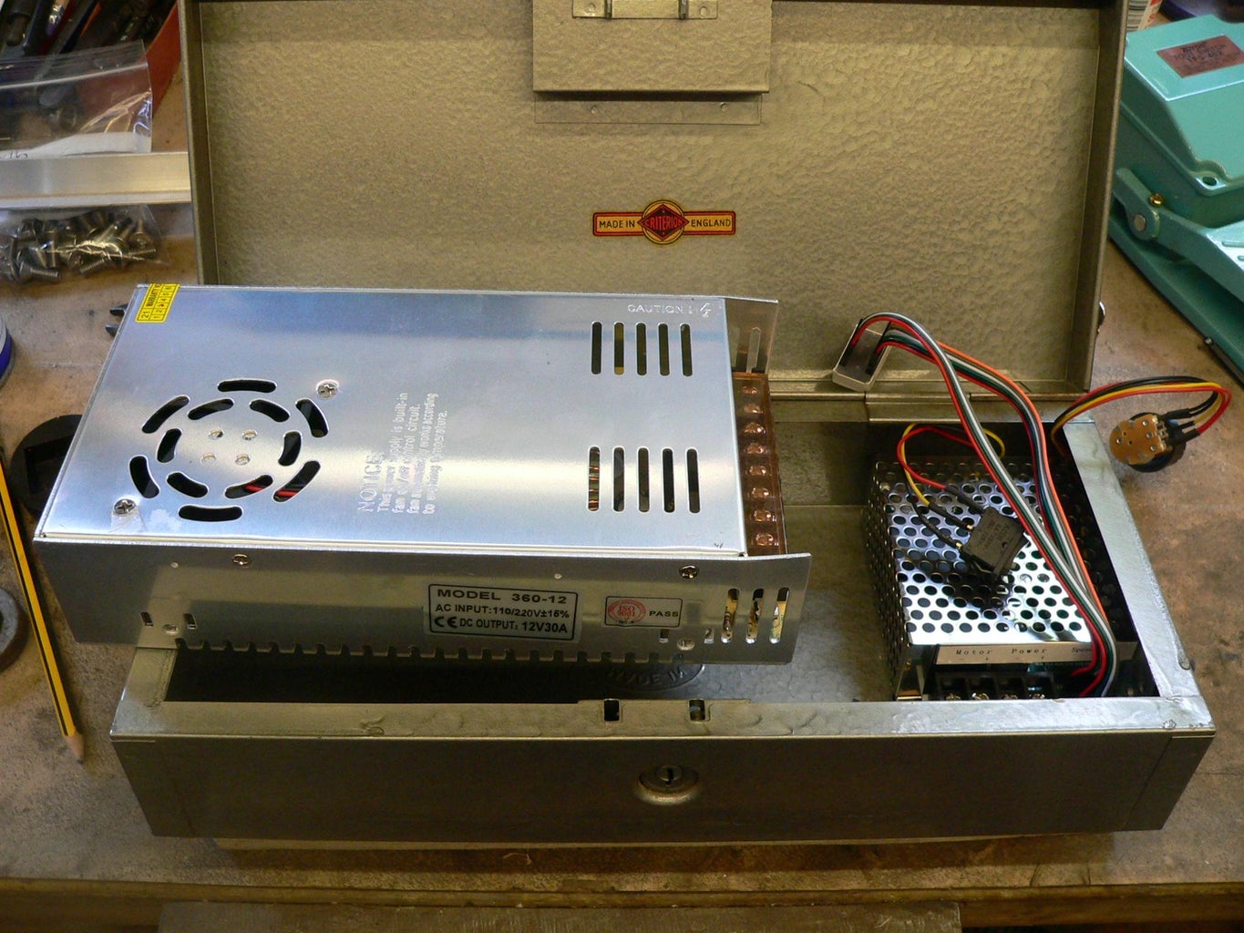 Motorising a Bead Roller : 7 Steps (with Pictures) - Instructables Motor Maul Wiring Diagram Instructables