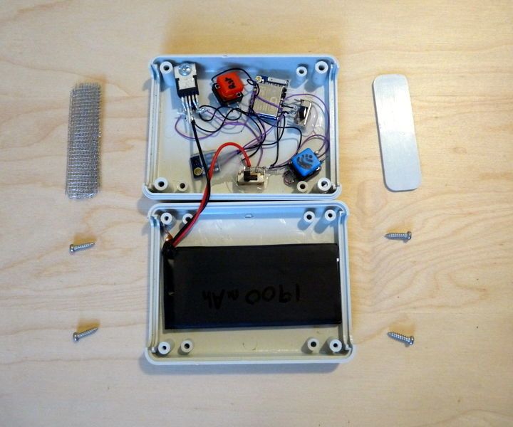 Temp. and RH Data Logger With Wifi UI