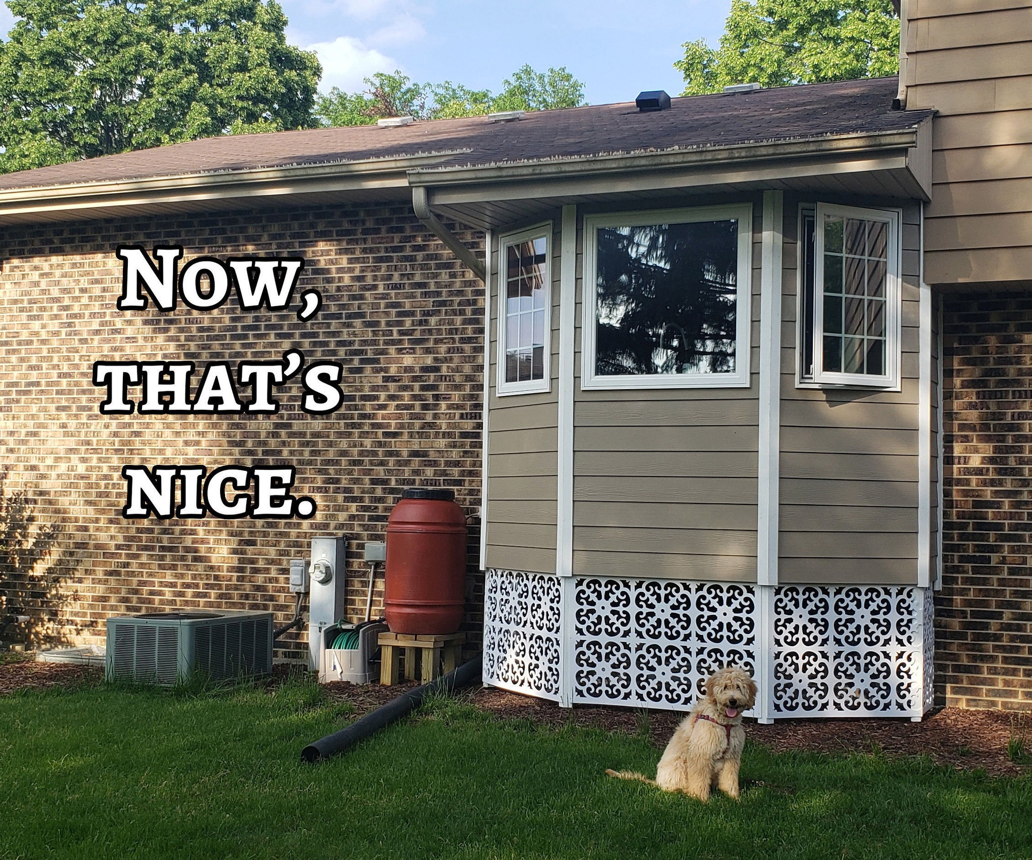 How to Install or Upgrade Lattice Below a Bay Window 6 Steps (with