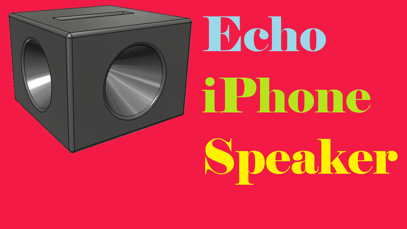 Echo IPhone Speaker