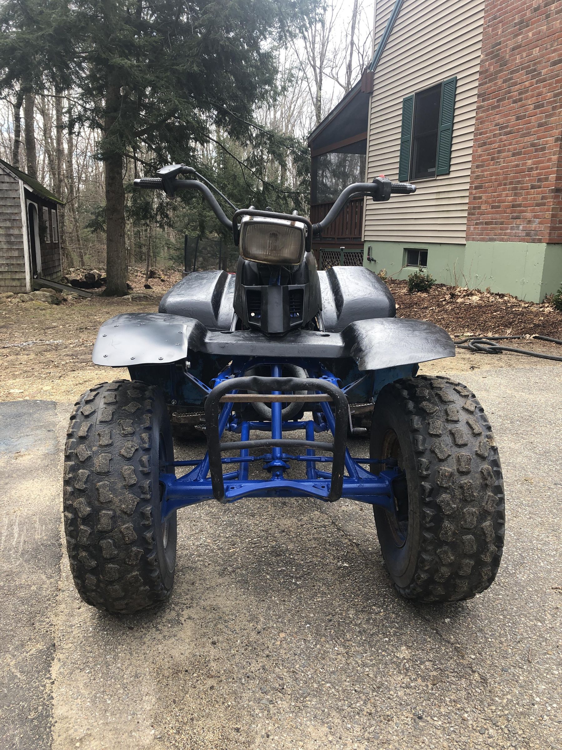 A 400 Quad Rebuilding a 240 1985 Yamaha Moto 4 Four Wheeler on the