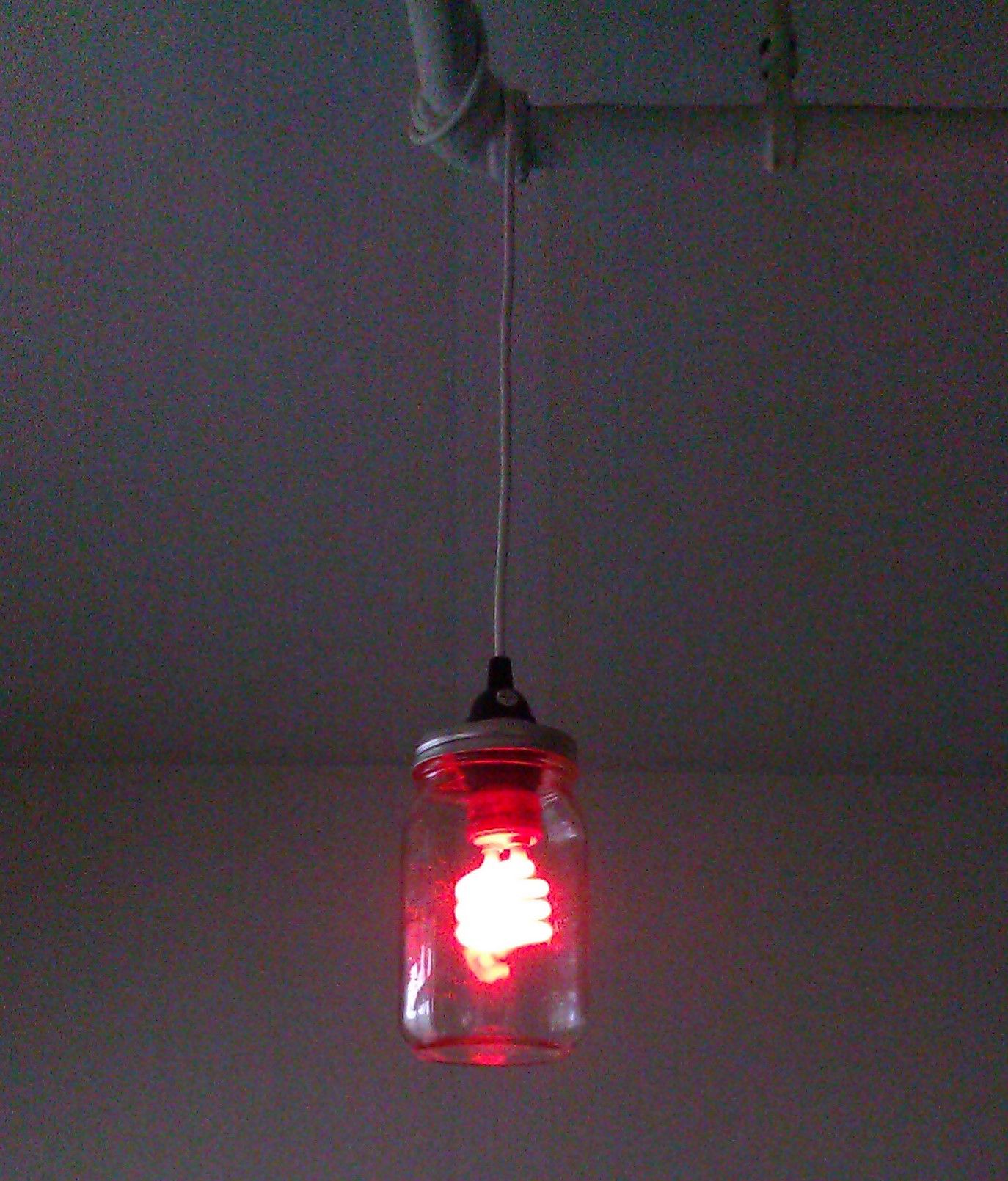 Easy & Cheap Hanging Jar Light 4 Steps Instructables