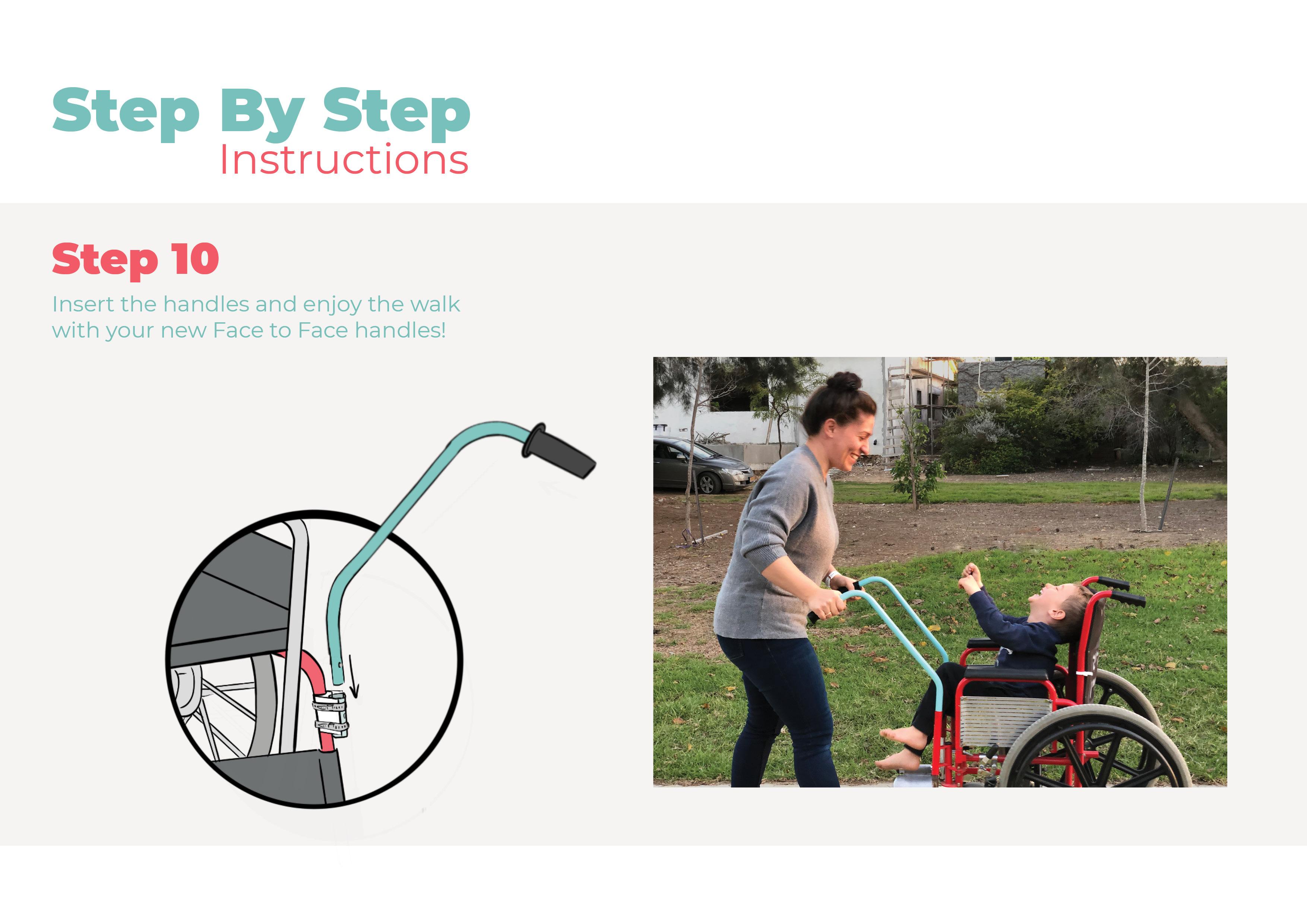 Face to Face Wheelchair 10 Steps Instructables