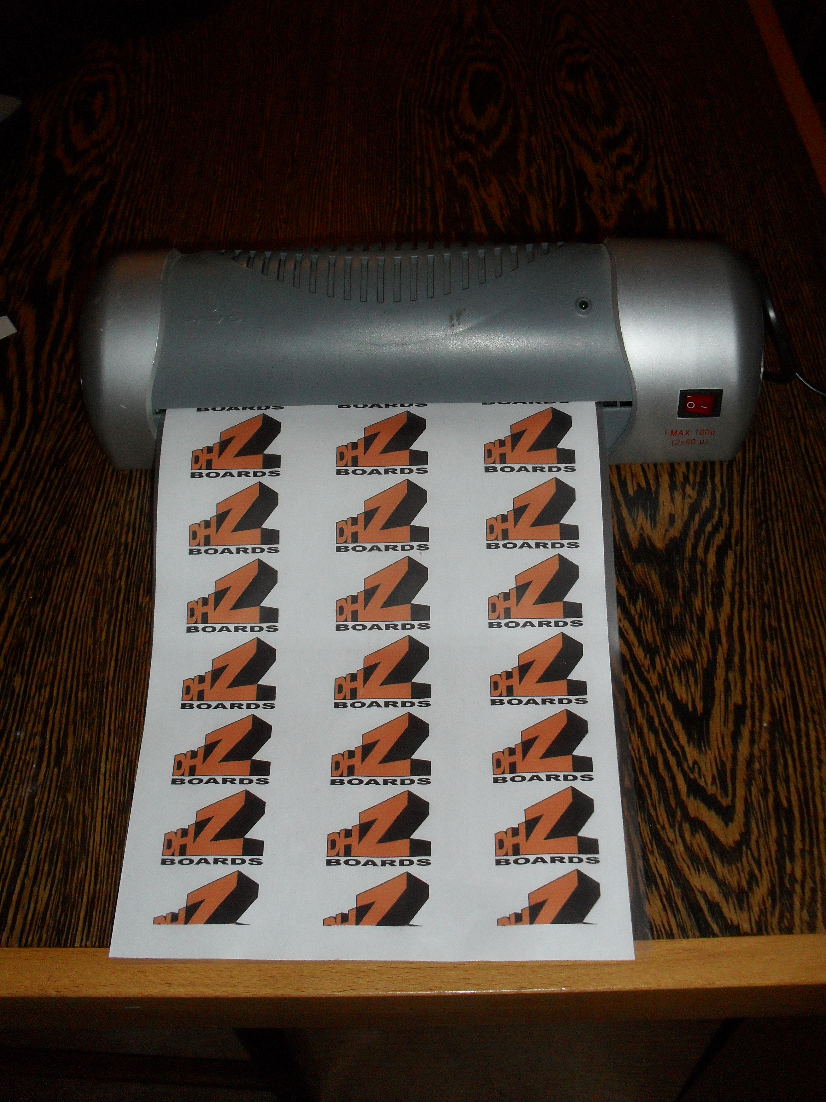 Laminated Stickers 3 Steps Instructables