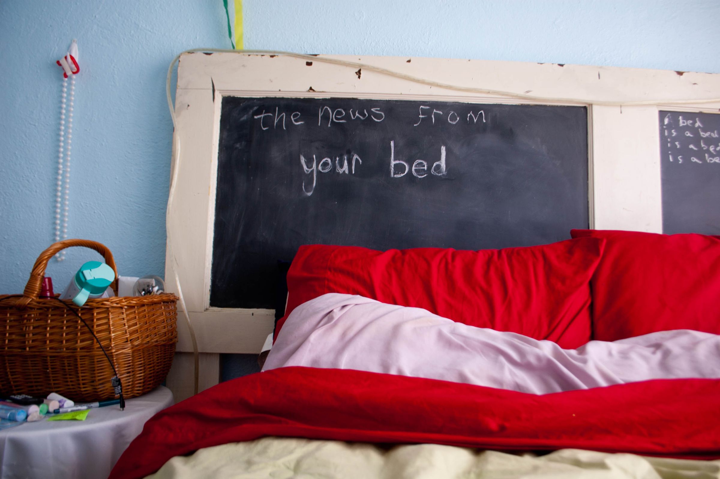 Old Door to Chalkboard Headboard 4 Steps (with Pictures) Instructables