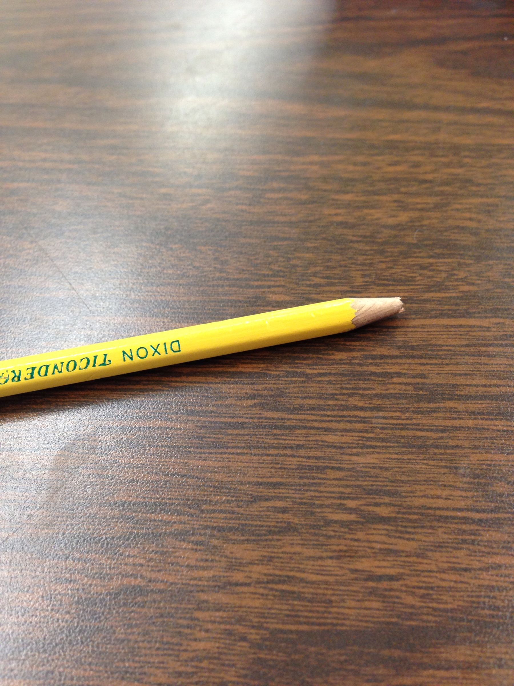 Sharpen a Pencil Without a Sharpener 3 Steps Instructables