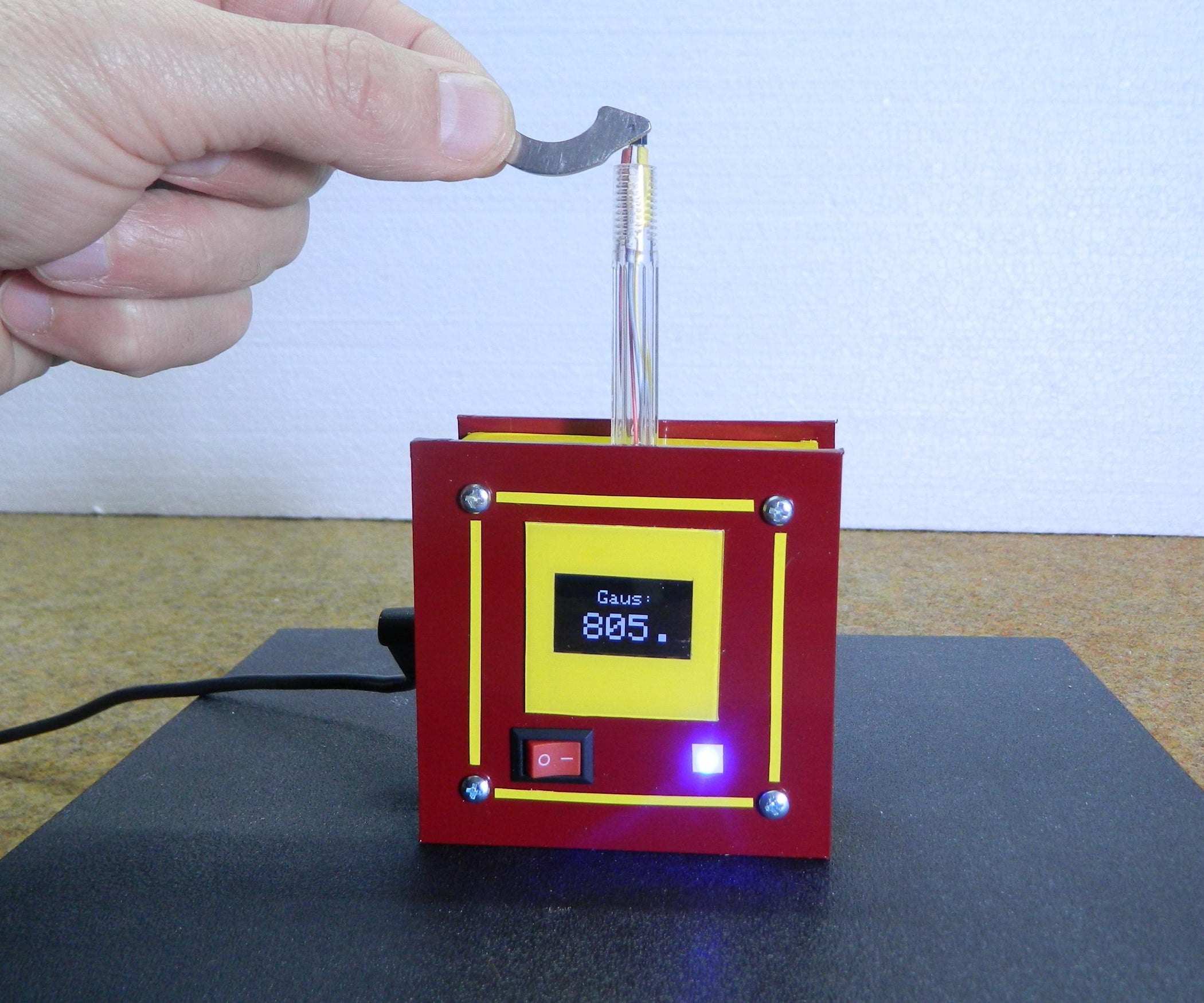 Arduino Magnetic Field Strength Meter - Instructables