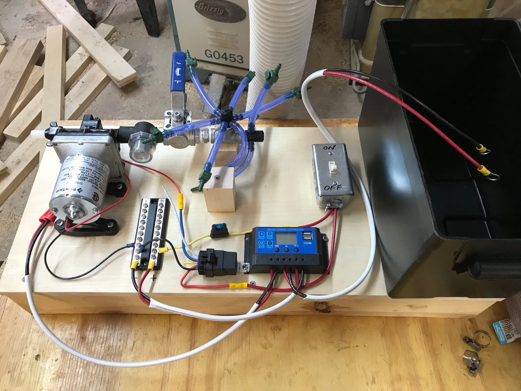Off Grid Solar Powered Maple Sap Vacuum System 7 Steps With Pictures Instructables Off Grid Solar Powered Maple Sap Vacuum System 7 Steps With Pictures Instructables
