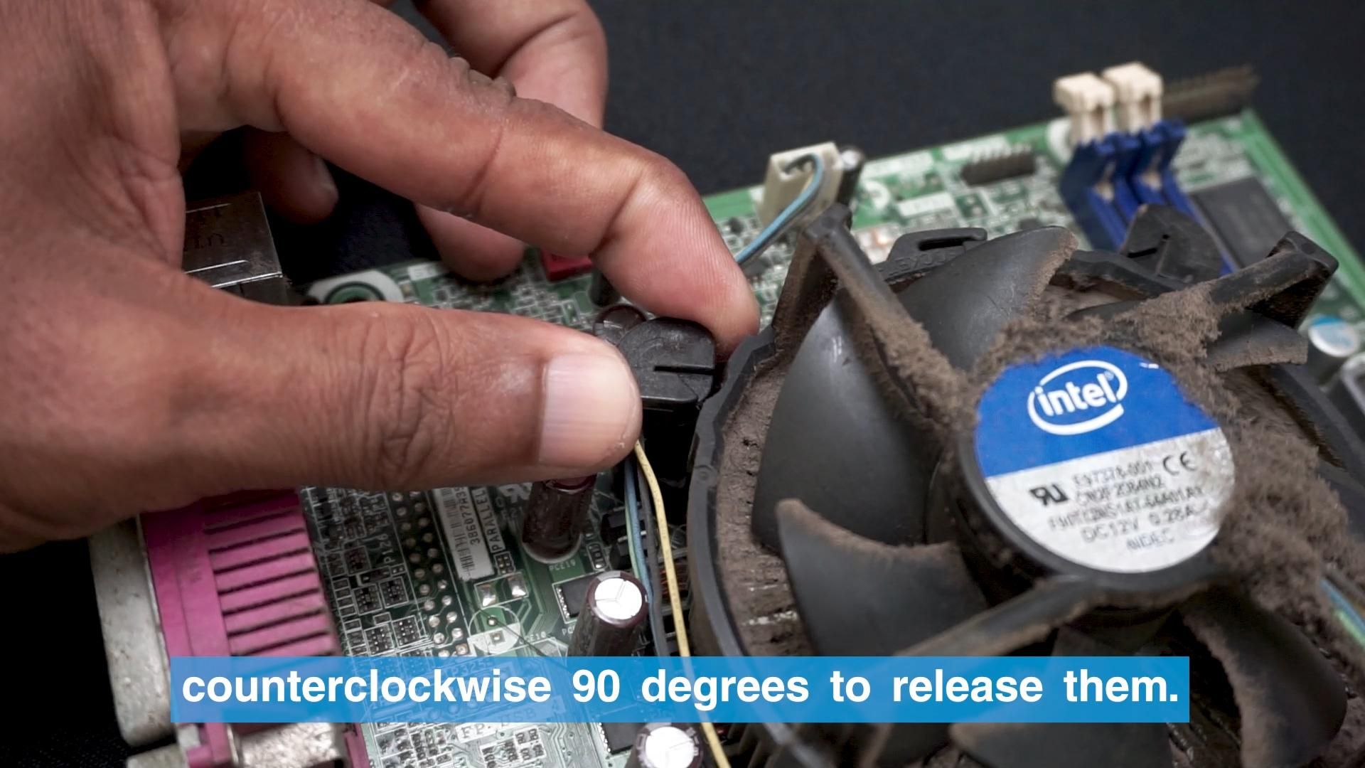 How to Clean CPU Fan Without Compressed Air 8 Steps Instructables