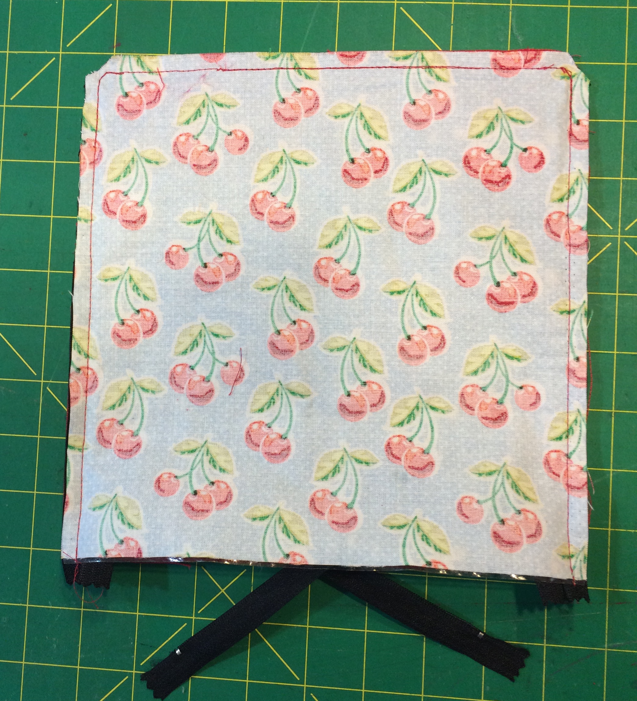 Lunch Bag With Zip Down Placemat 14 Steps (with Pictures) Instructables