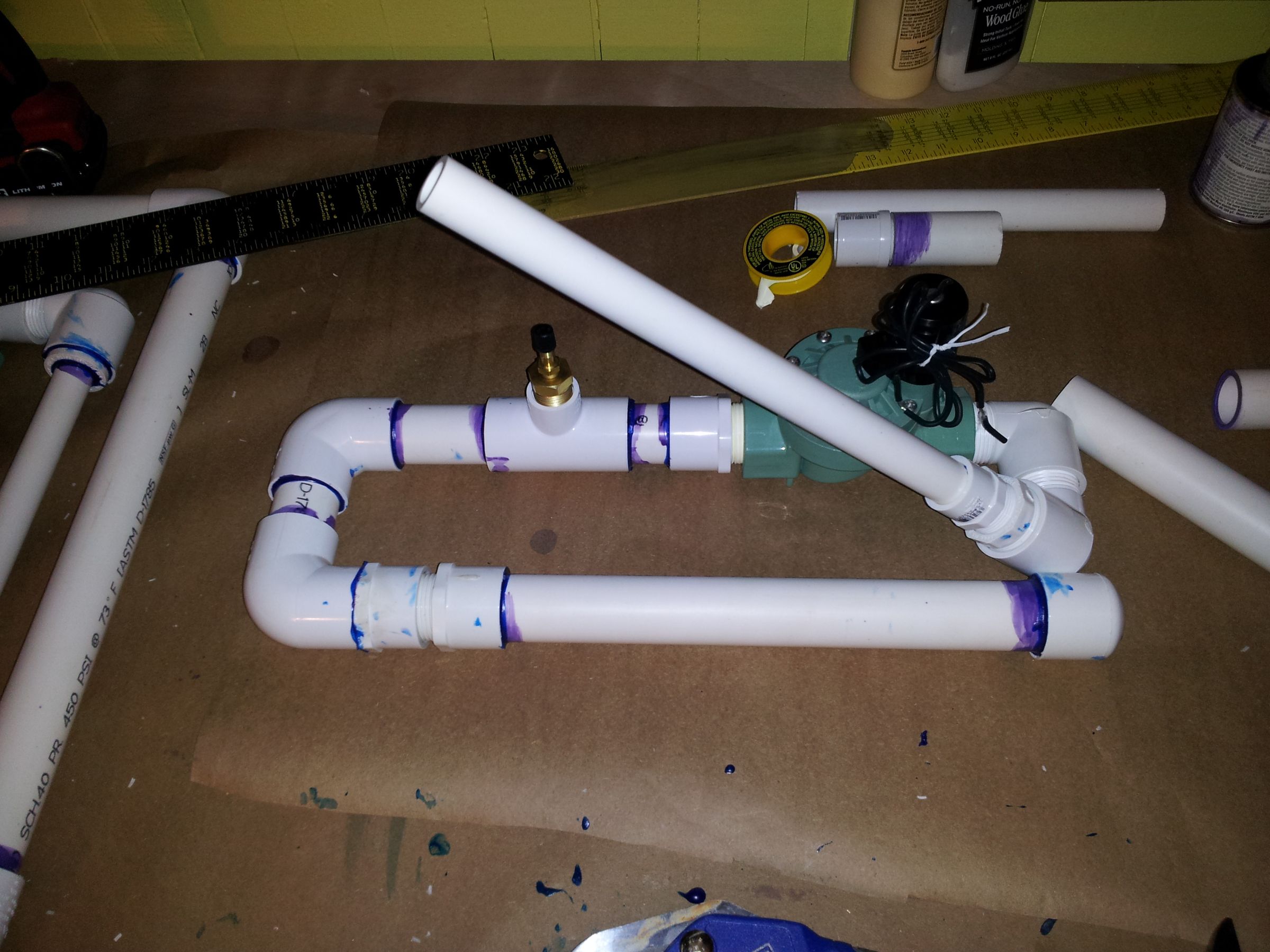 Compressed Air Rocket Launcher 9 Steps Instructables