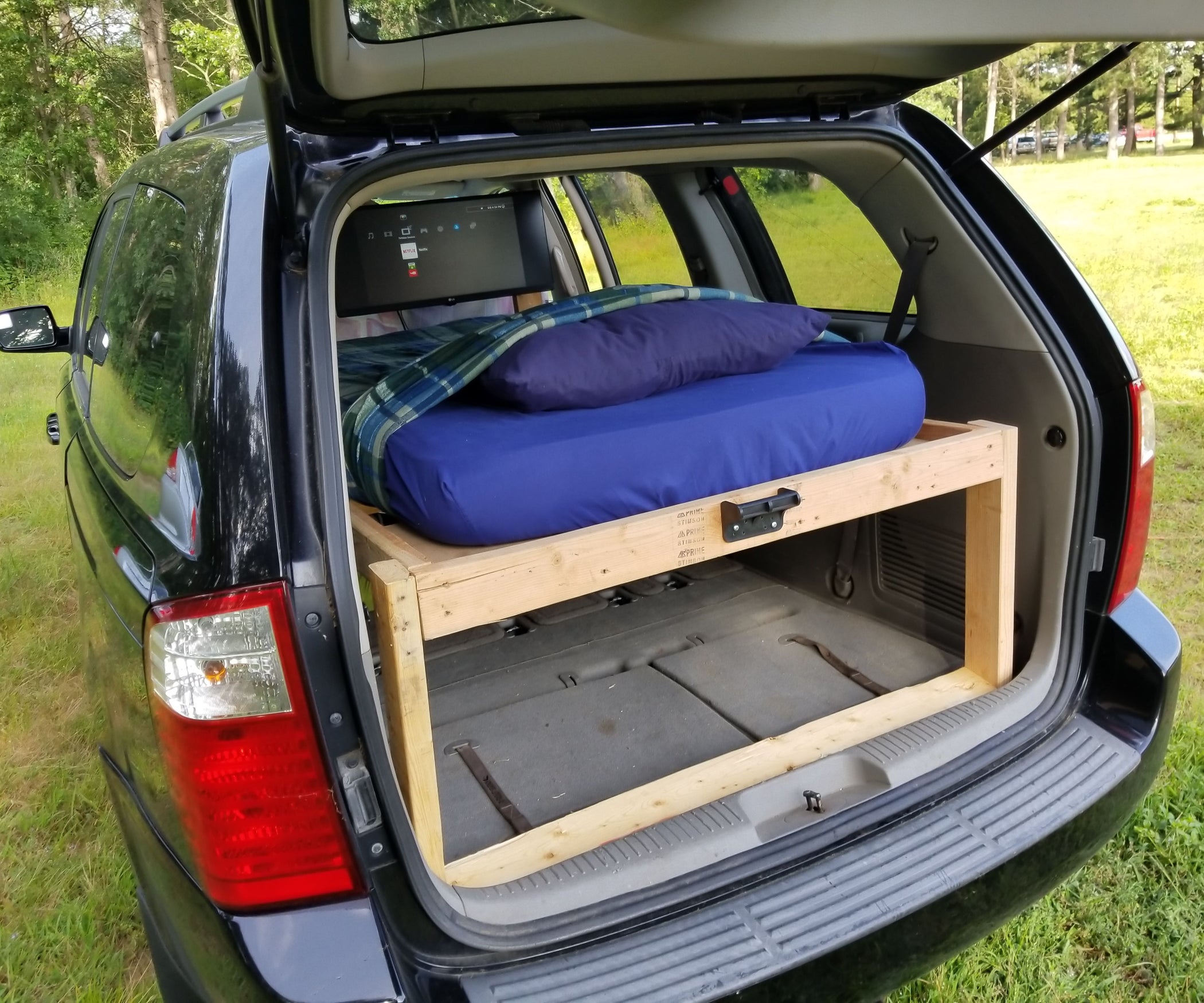 Lofted Van Bed With TV 4 Steps (with Pictures) Instructables