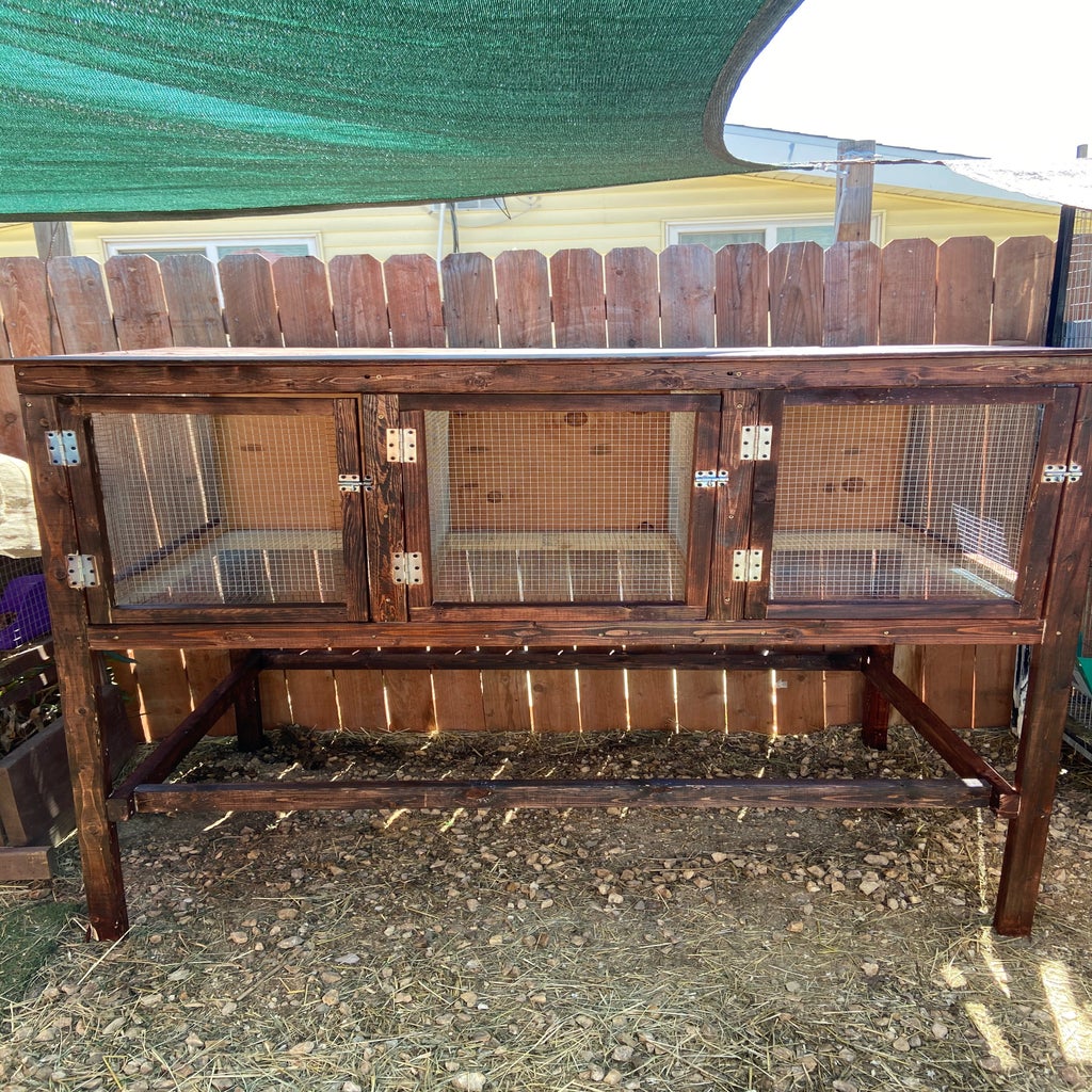 Building a Sectional Rabbit Hutch 12 Steps (with Pictures