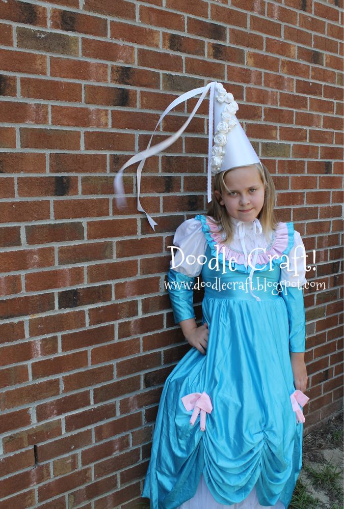 Princess HENNIN Hat Tutorial! DIY! : 6 