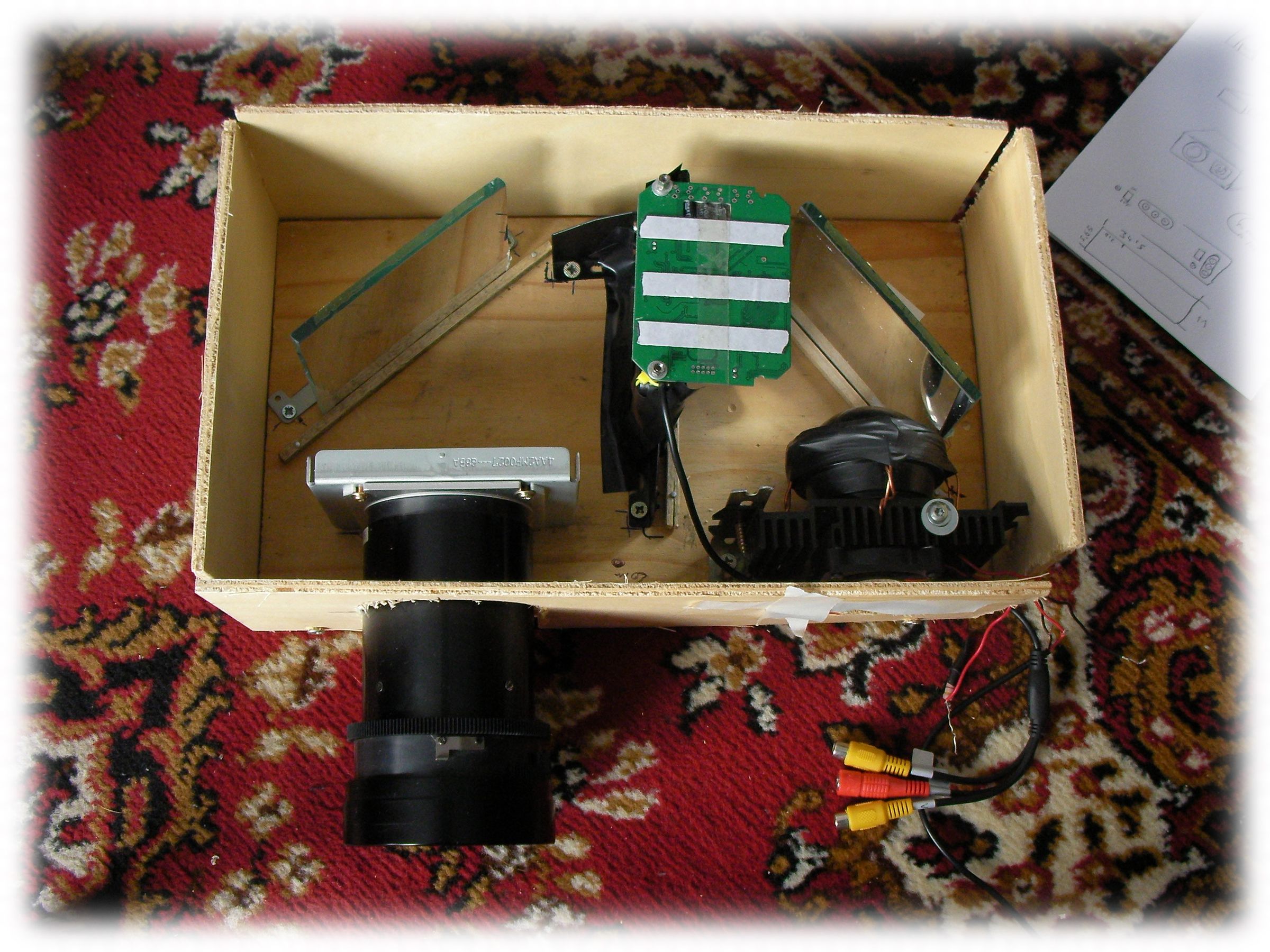 DIY Multimedia LED Projector (video Manual) 23 Steps (with Pictures) Instructables