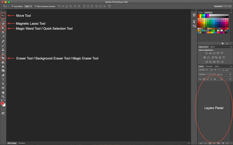 remove a background in photoshop cs6