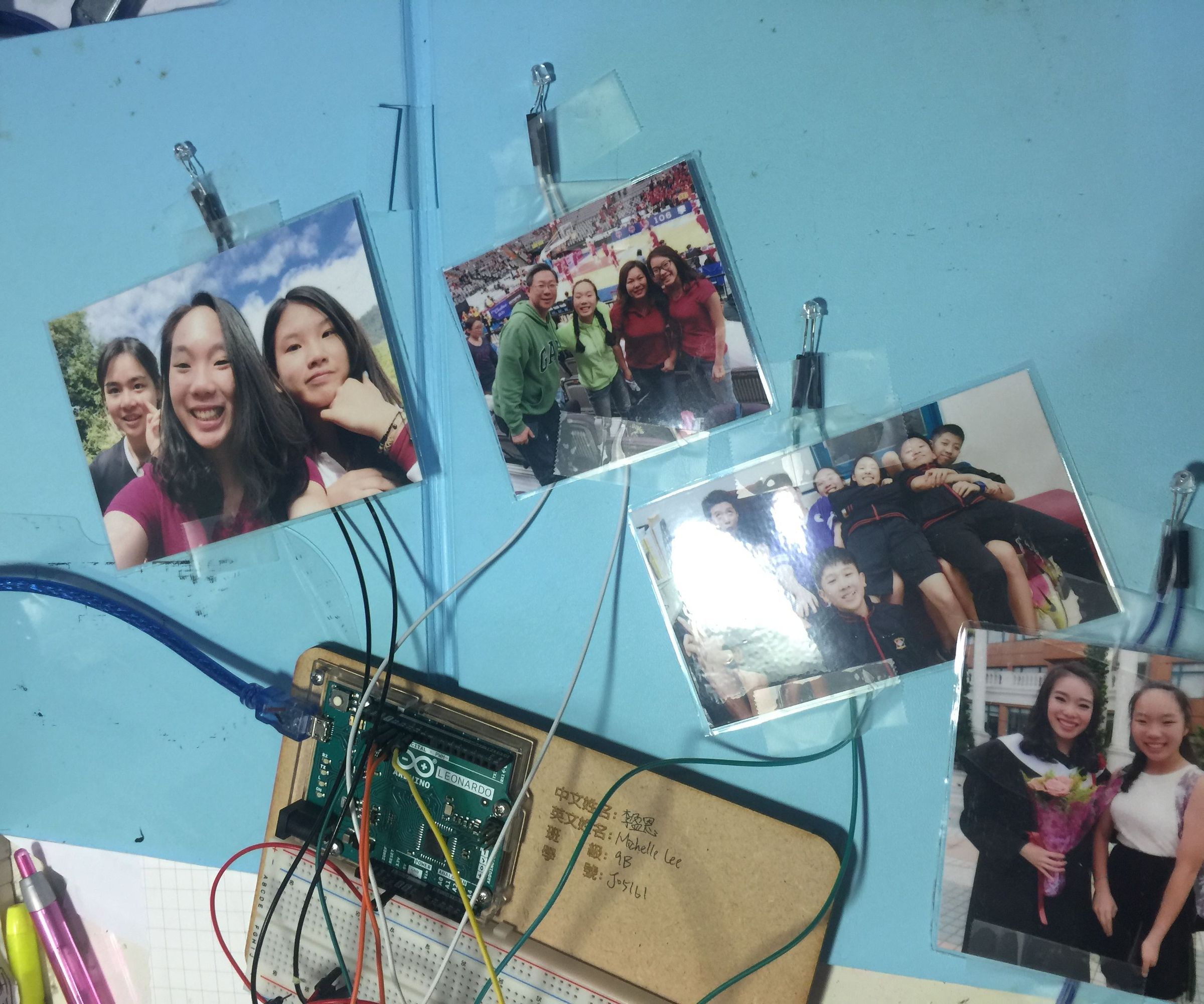 DIY guide for DIY Colorful Pictures Hangers for Lockers with step-by-step instructions
