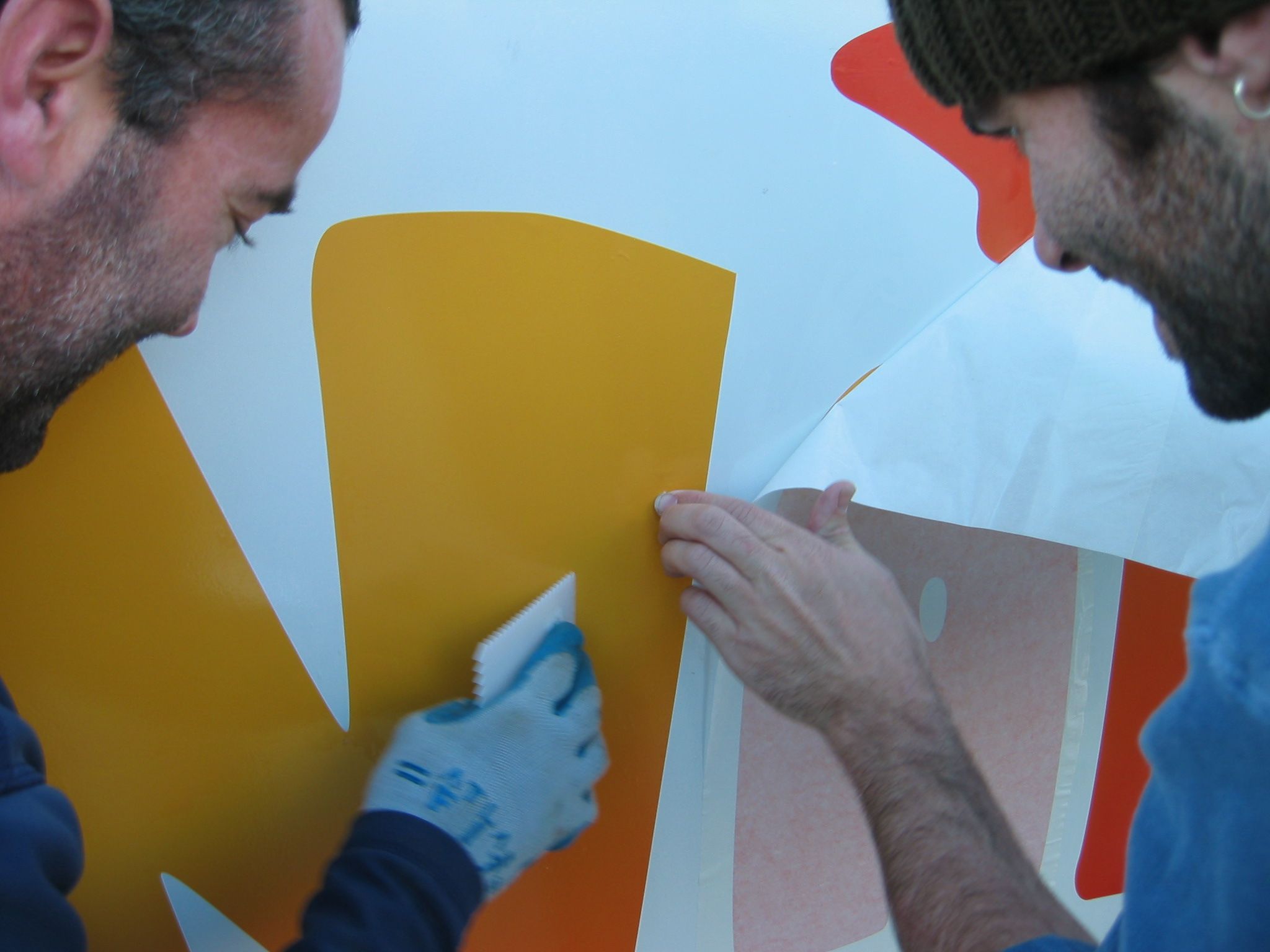 Apply Big Decals Without Wrinkles Or Bubbles 12 Steps with Pictures 