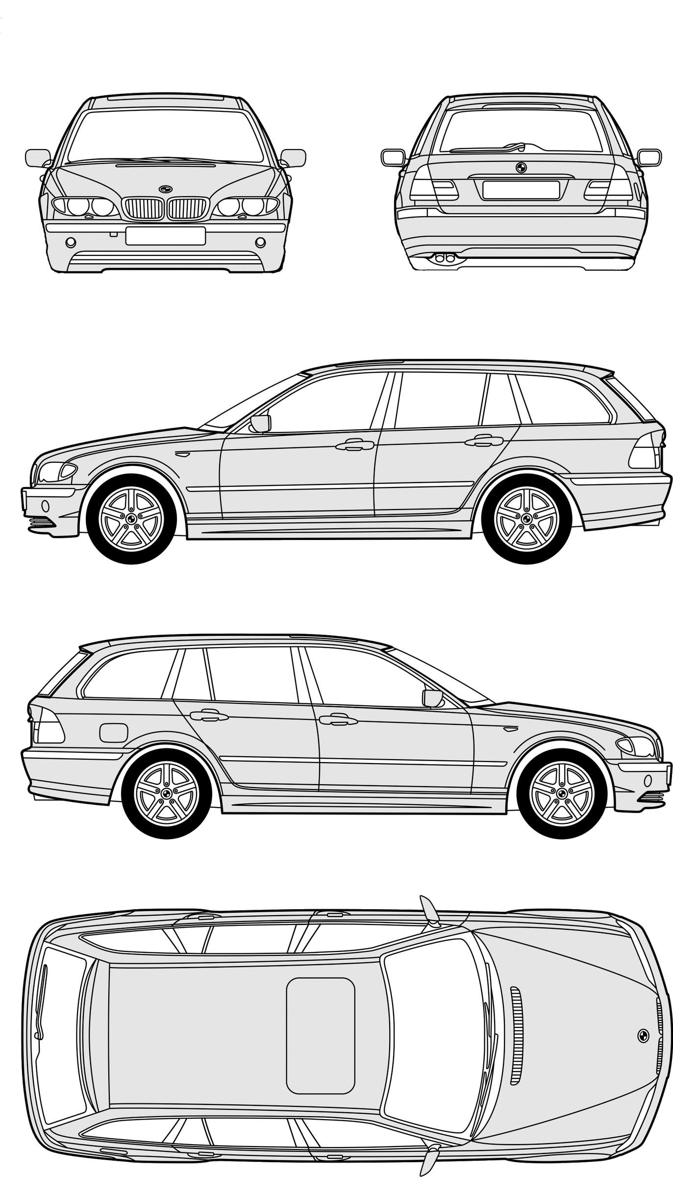 Wooden BMW Station Wagon : 23 Steps (with Pictures) - Instructables