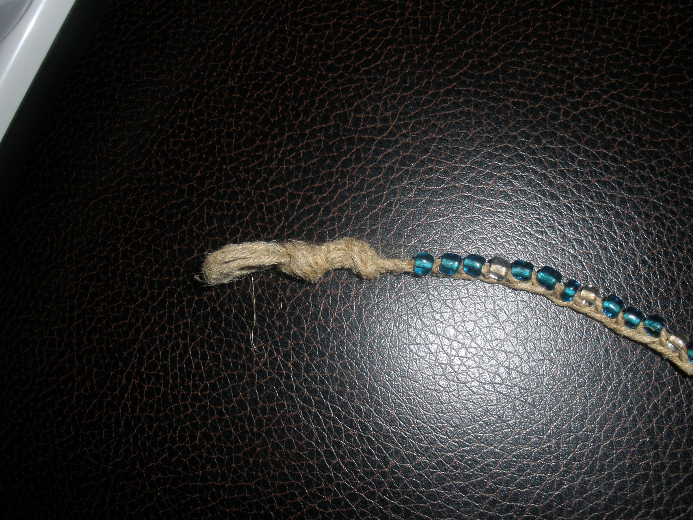 How to Make a Braided Bracelet Using Hemp Cord 6 Steps (with Pictures