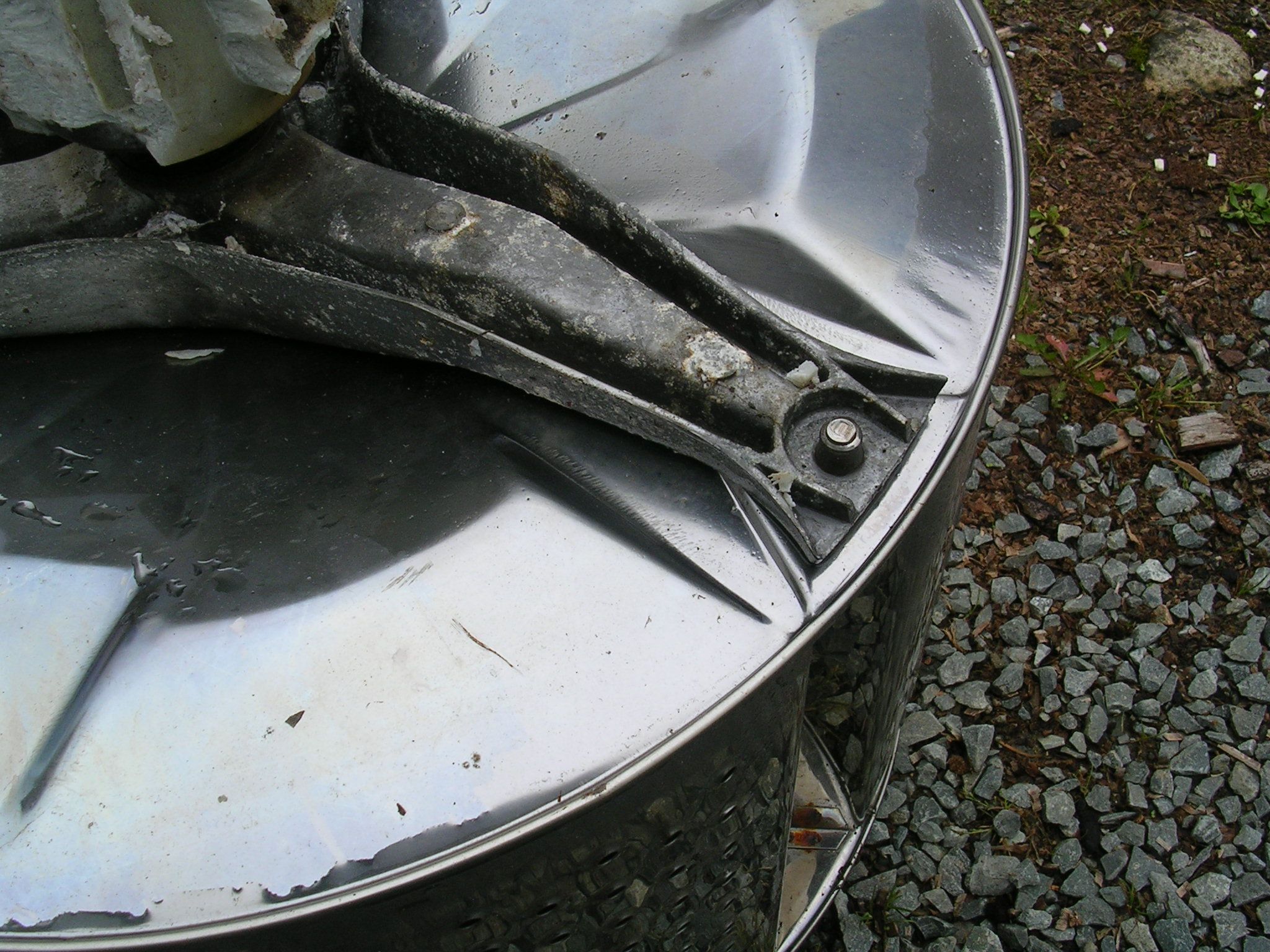 Stainless Steel Garden Incinerator Patio Heater From Recycled Scrap