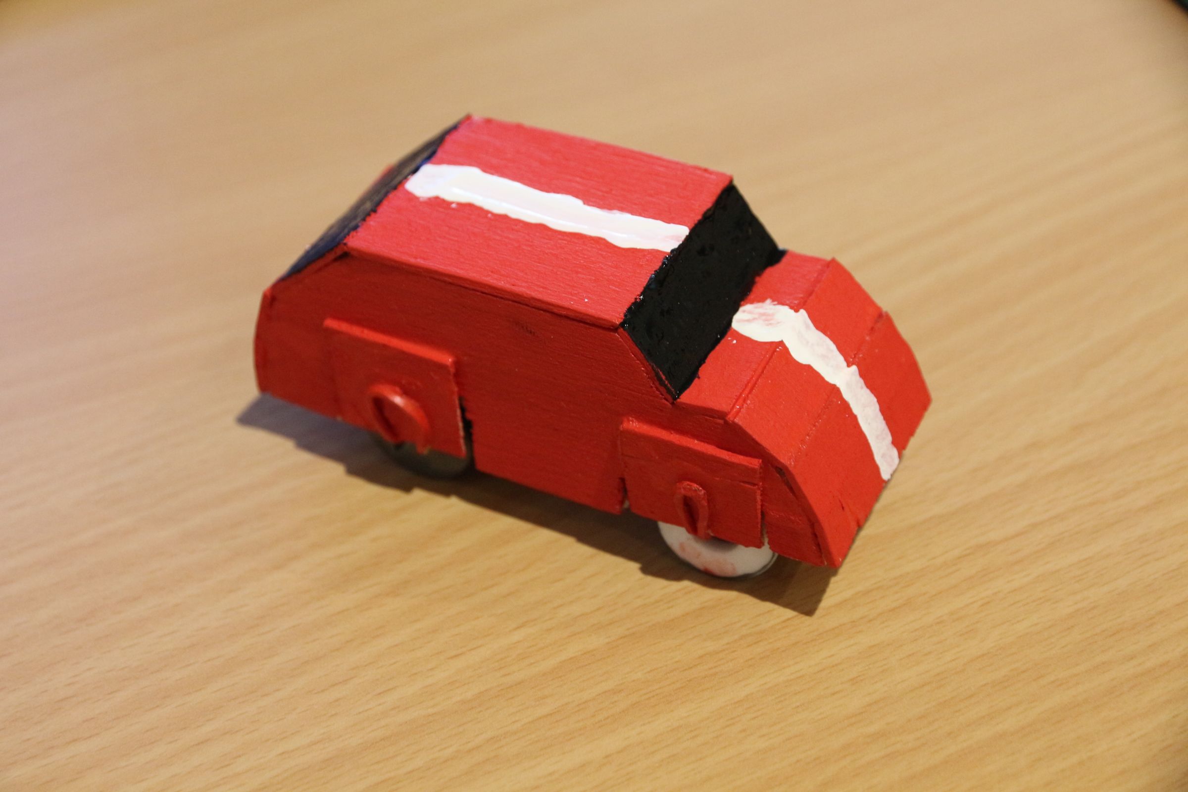 Rubber Band Power Car 20 Steps Instructables