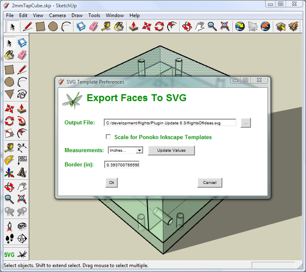 Make Faces Google Sketchup Plugin Make Faces Google Sketchup Plugin