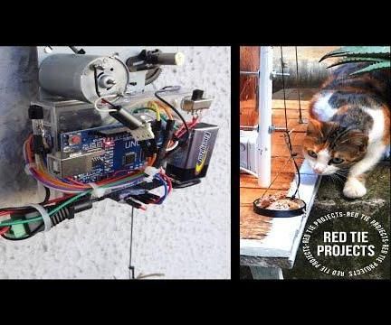 DIY guide for How to Make Food Transporter for Stray Cats | Arduino Project with step-by-step instructions