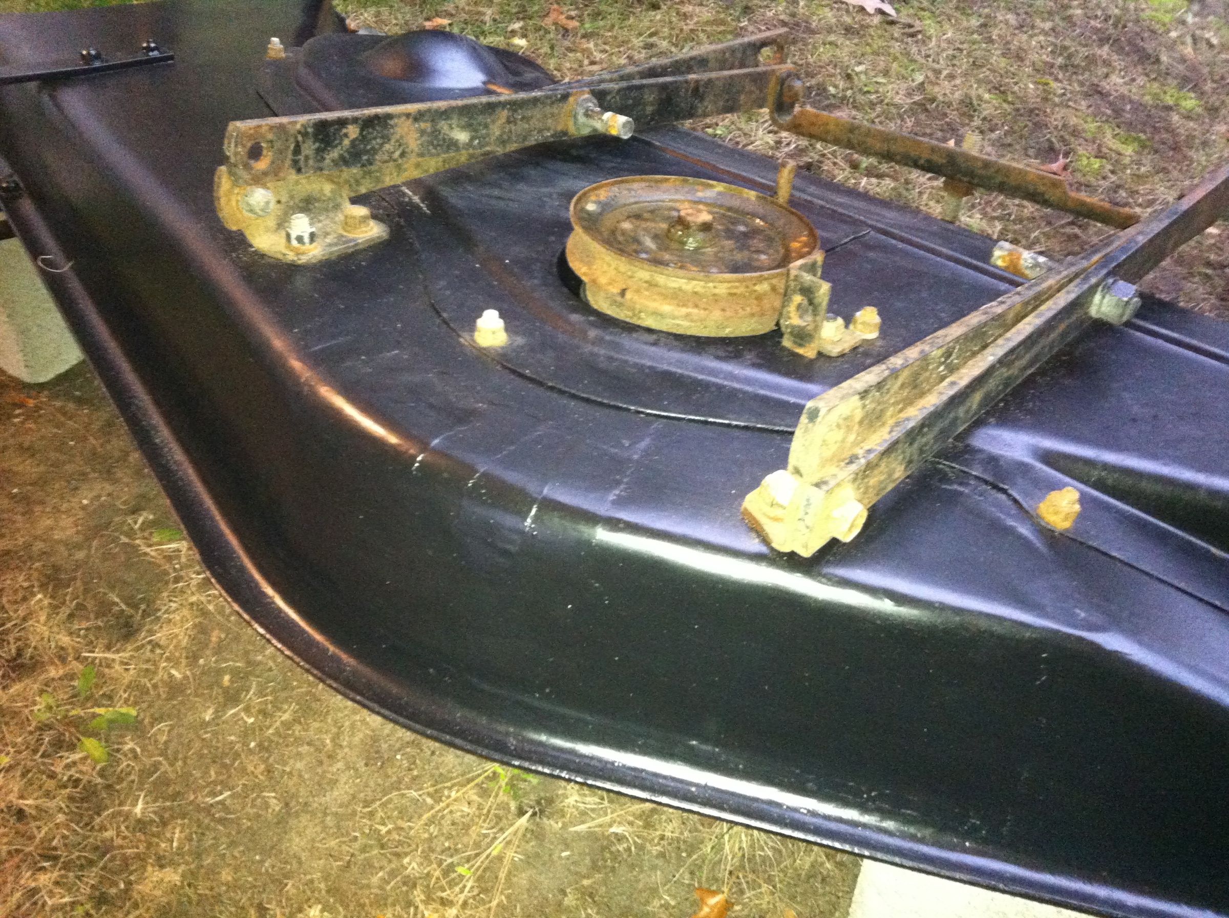 How to Patch a Rusted Lawn Mower Deck 6 Steps (with Pictures
