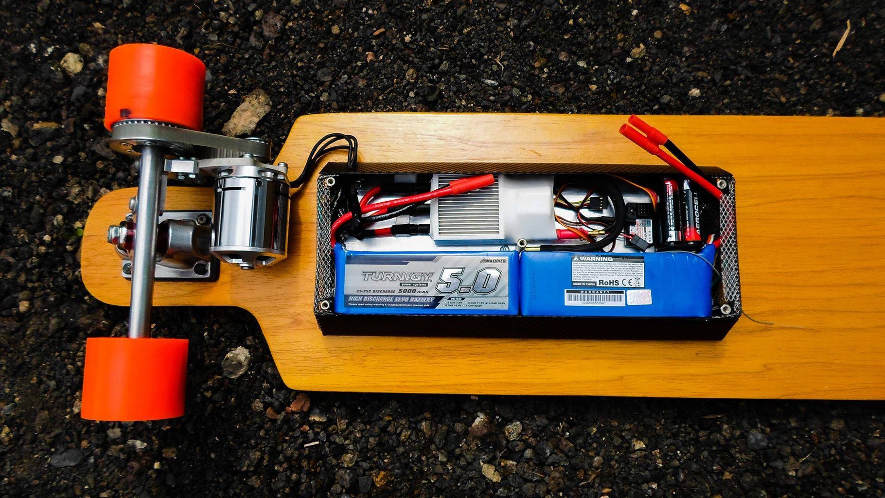 DIY Electric Skateboard : 5 Steps (with Pictures) Circuit Diagram