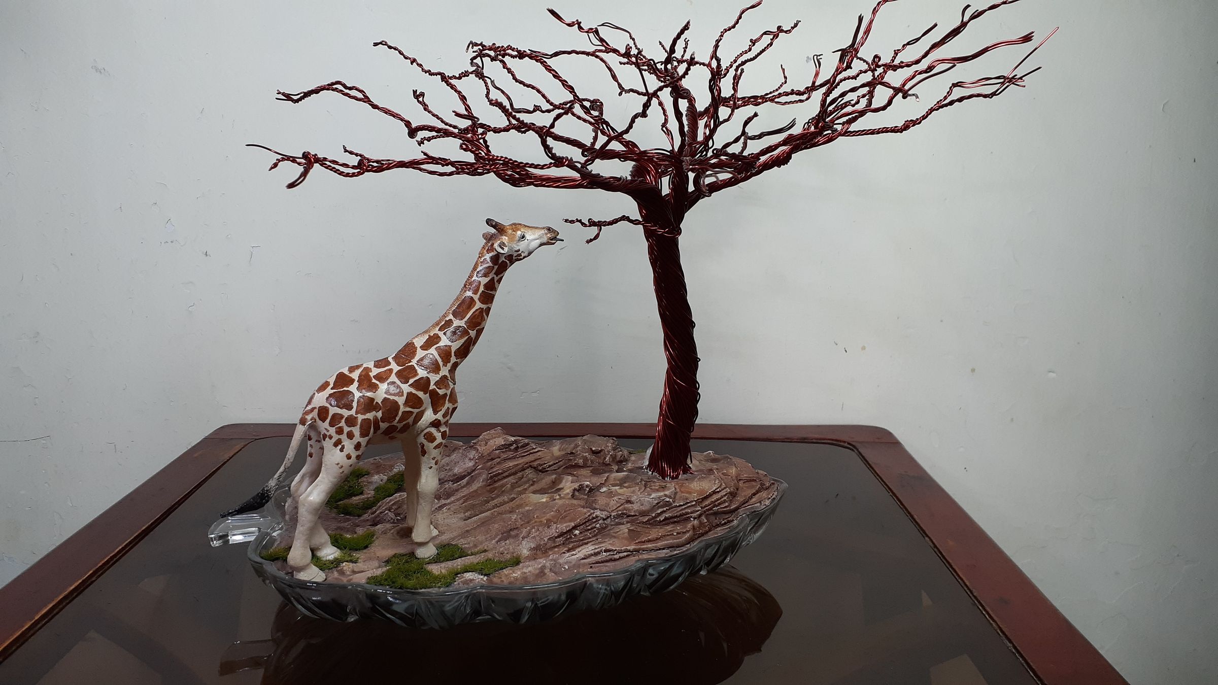 How to Make a Giraffe Diorama Wire Tree 6 Steps Instructables