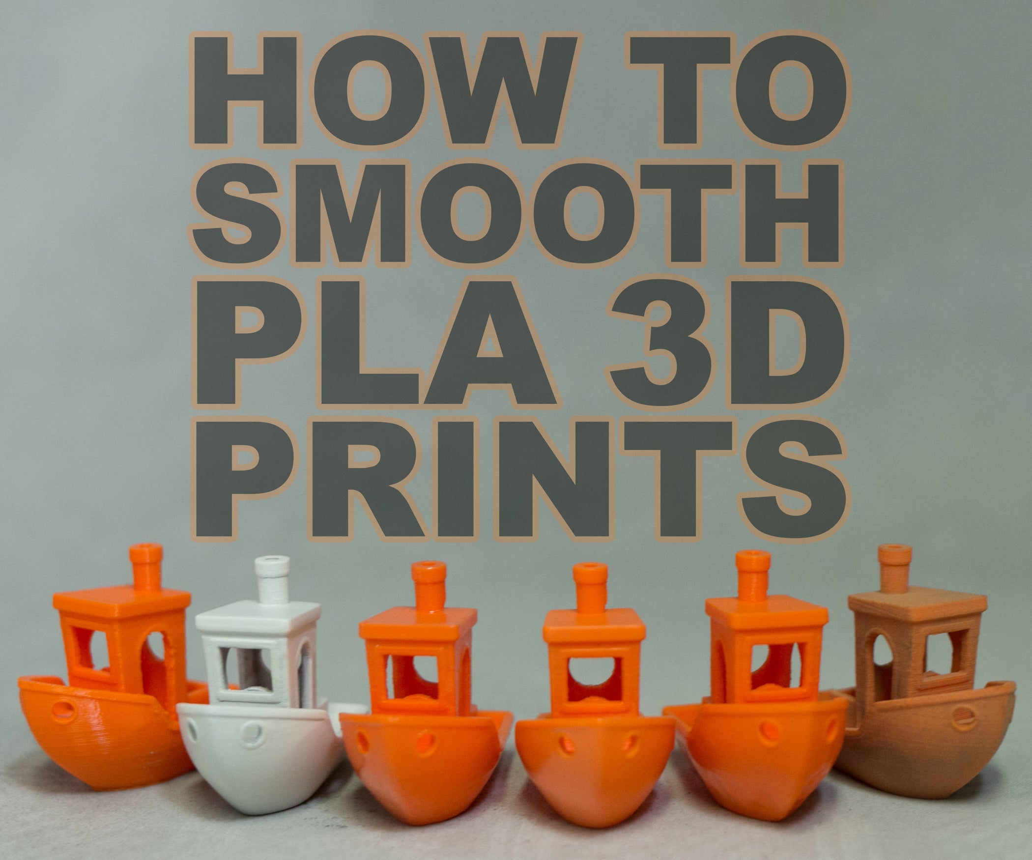 How to Smooth PLA 3D Prints 12 Steps Instructables