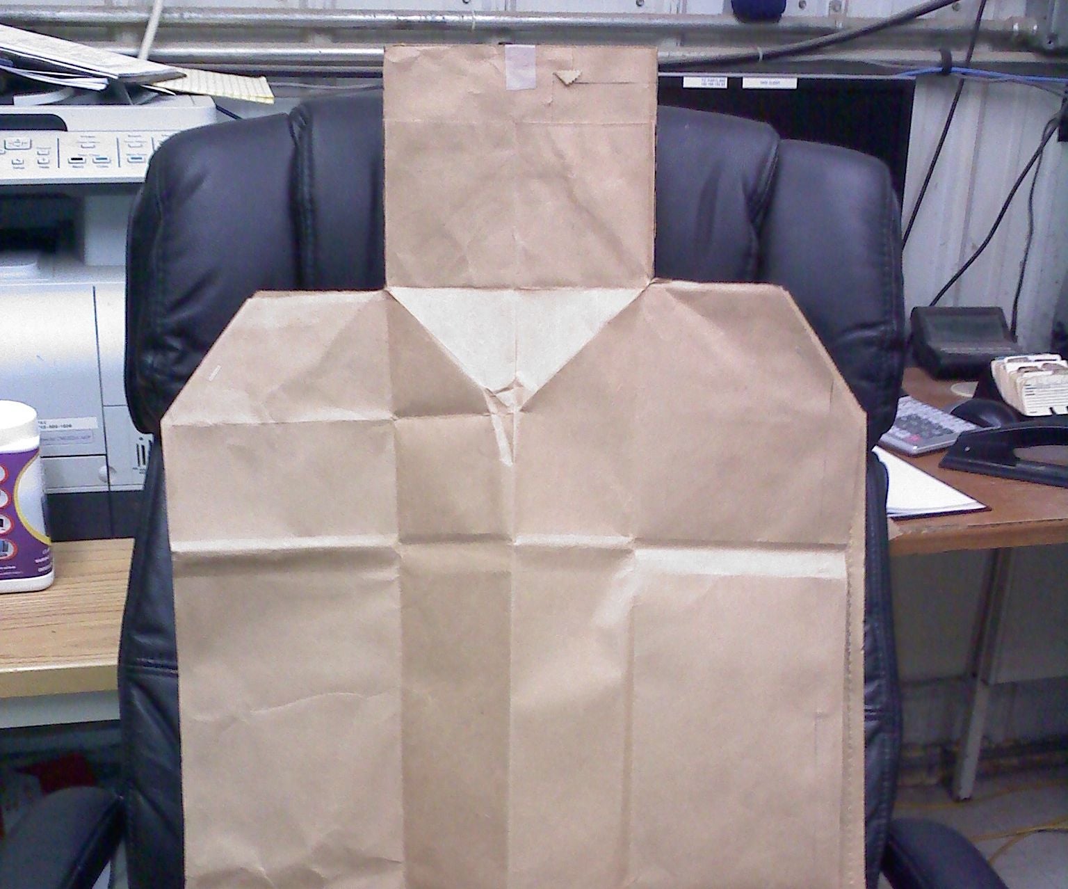 Paper Bag Target / IDPA 3 Steps Instructables