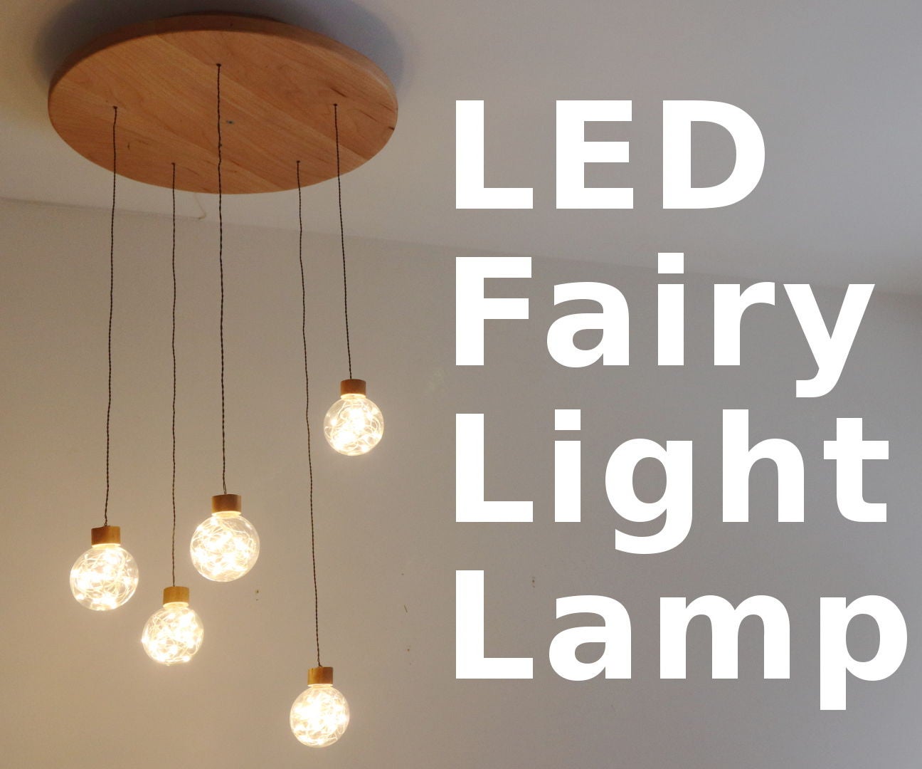 LED Fairy Light Chandelier 12 Steps (with Pictures) Instructables