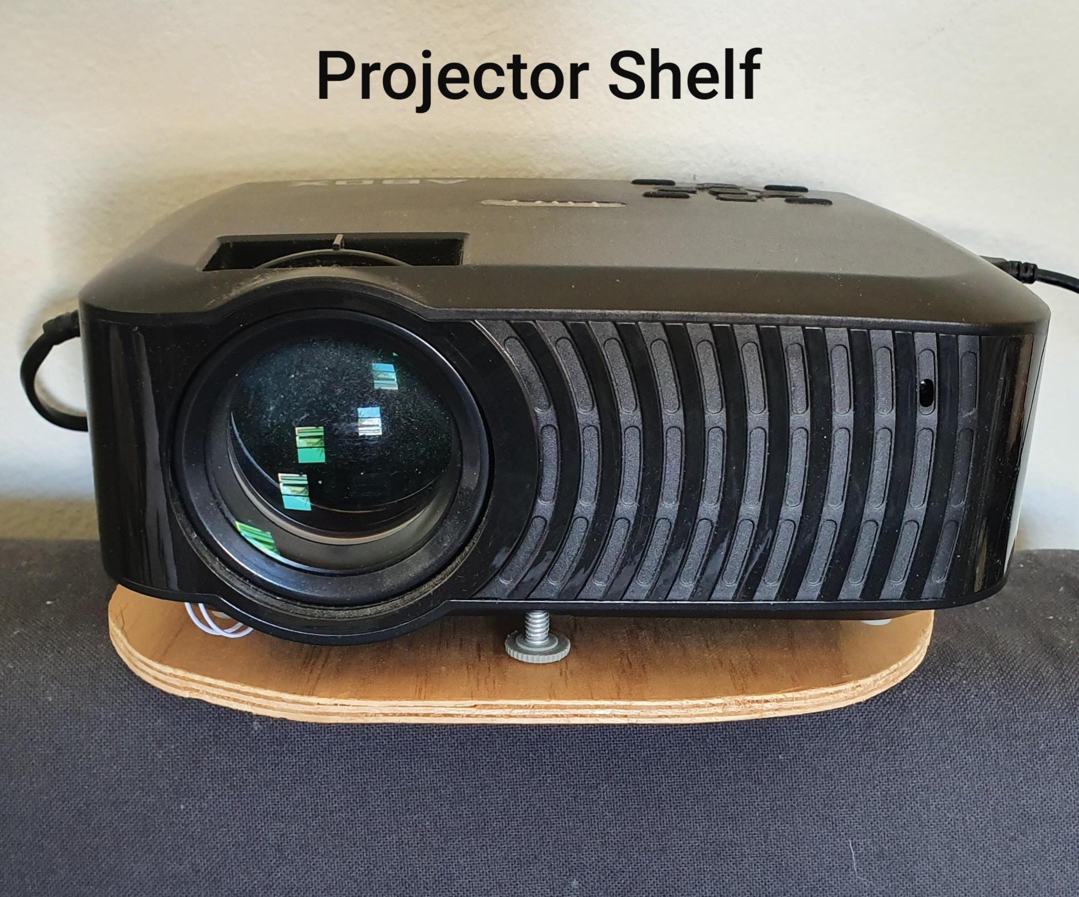 Video Projector Shelf 4 Steps (with Pictures) Instructables