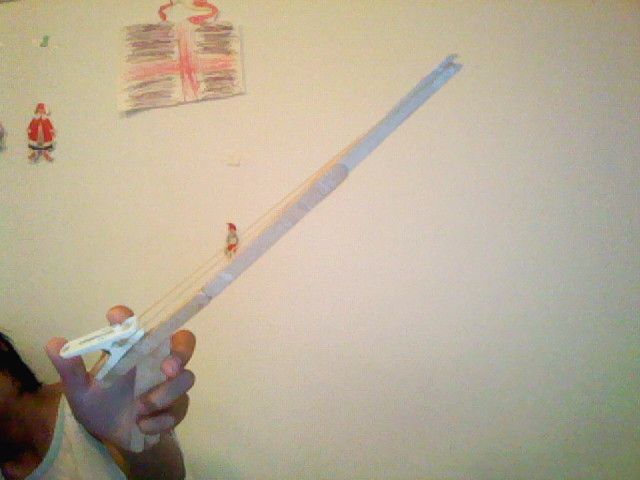 popsicle stick rubber band gun DIY Project DIY Project Image