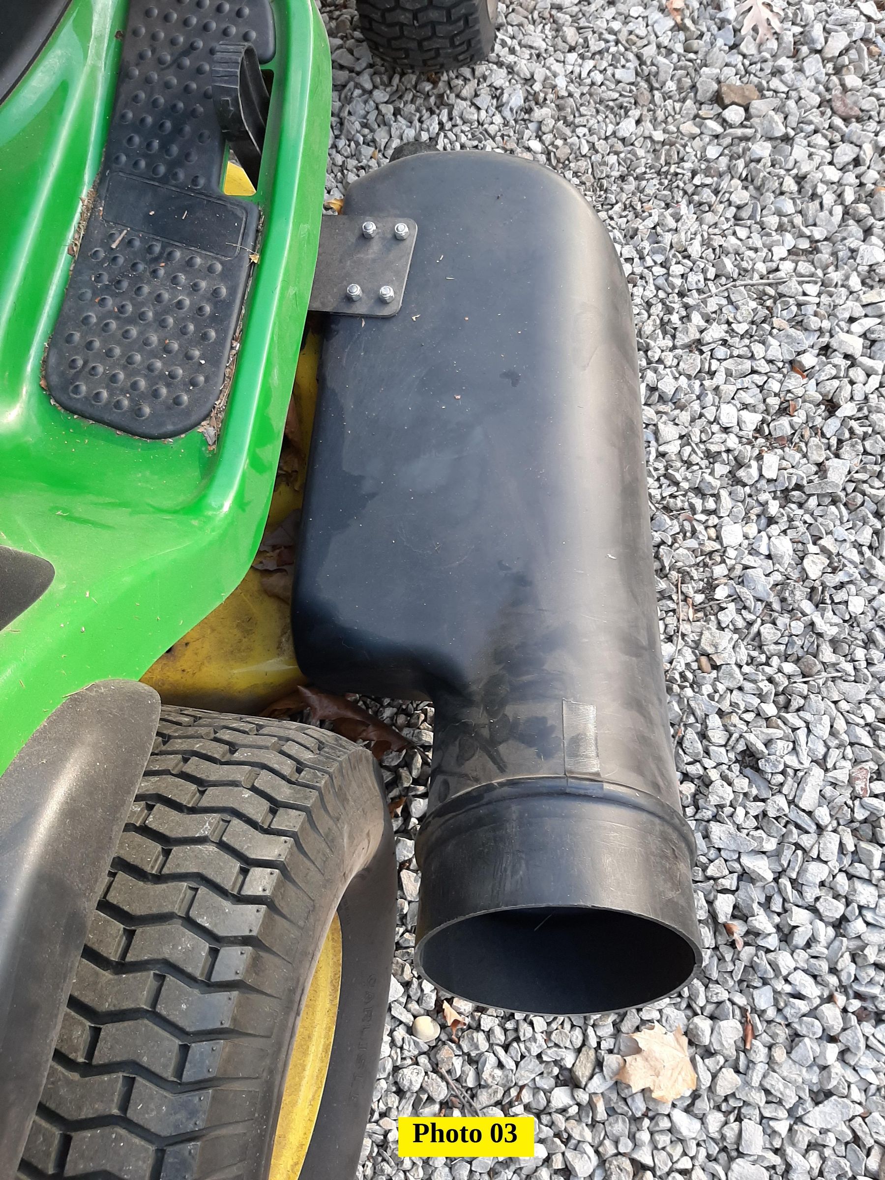 How to Make a Cutout Template for a Leaf Vacuum Hose Adapter 4 Steps